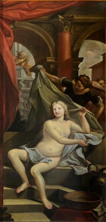 Giovanni Anastasi - Bethsabea al bagno, Pinacoteca Diocesana (Senigallia)